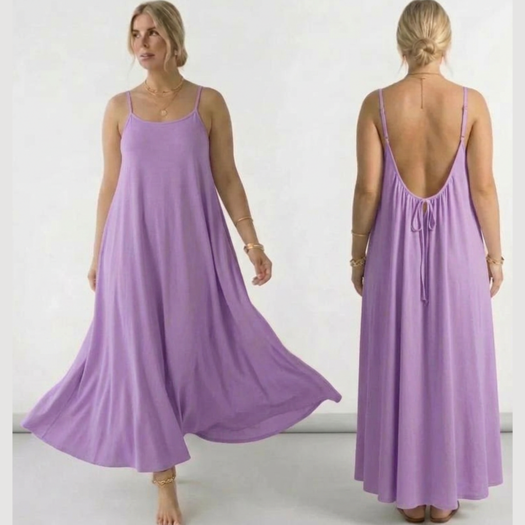 KLEIDA – La robe flatteuse | Robe d'été à coupe amincissante
