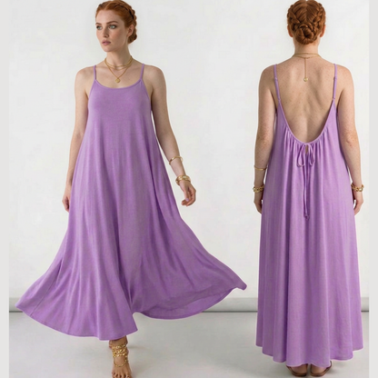 Backless Maxi Dress — Flatters Every Figure