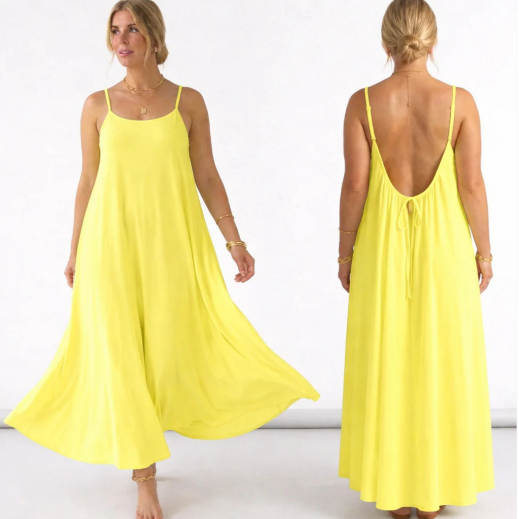 KLEIDA – Das Schmeichelkleid | Sommerkleid mit kaschierendem Schnitt