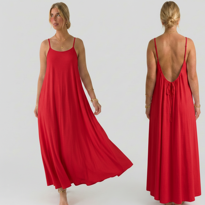 Backless Maxi Dress — Flatters Every Figure