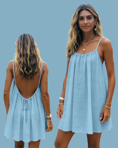 Backless Mini Dress