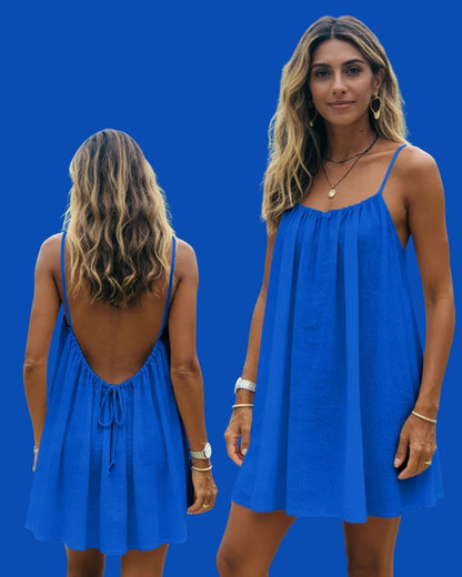 Backless Mini Dress