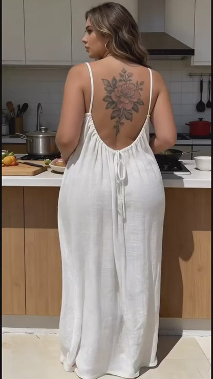 KLEIDA – Das Schmeichelkleid | Sommerkleid mit kaschierendem Schnitt